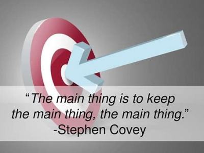 Western Values and When ‘The Main Thing’&nbsp;Isn’t